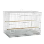Flight Cage White 24"x16"x16"